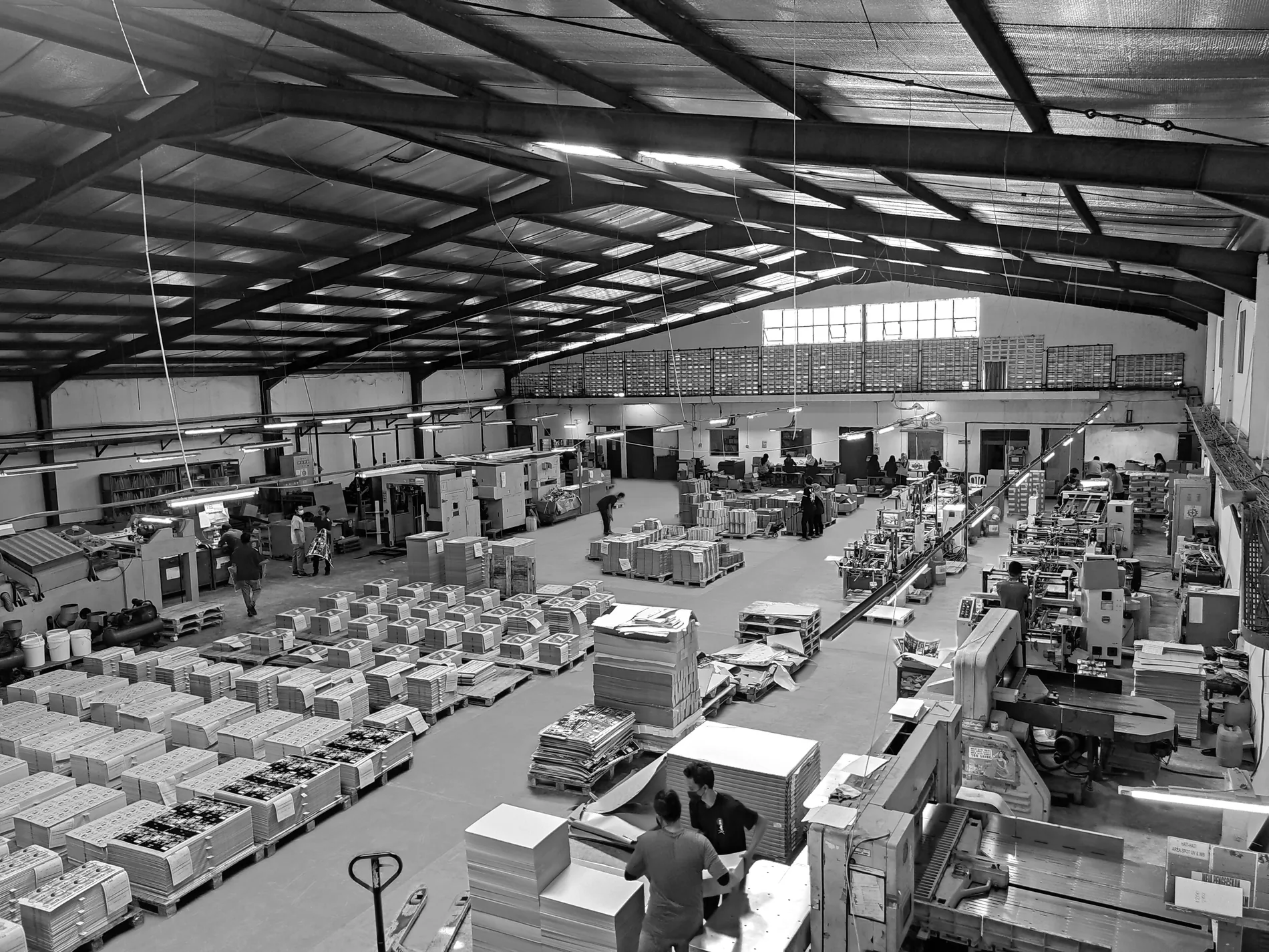 Overview of the PT Cahaya Berlian Lestari manufacturing facility